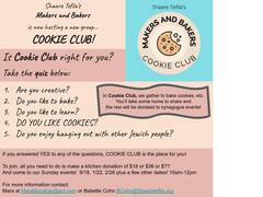 Banner Image for Makers & Bakers Cookie Club